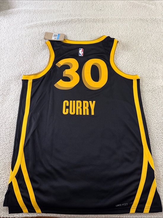 Nike Other - Golden State Warriors #30 Steph Curry NBA City Edition Nike Swingman Jersey